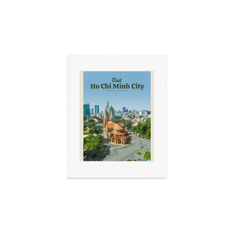 Visit Ho Chi Minh City Art Print Gallery Image 1