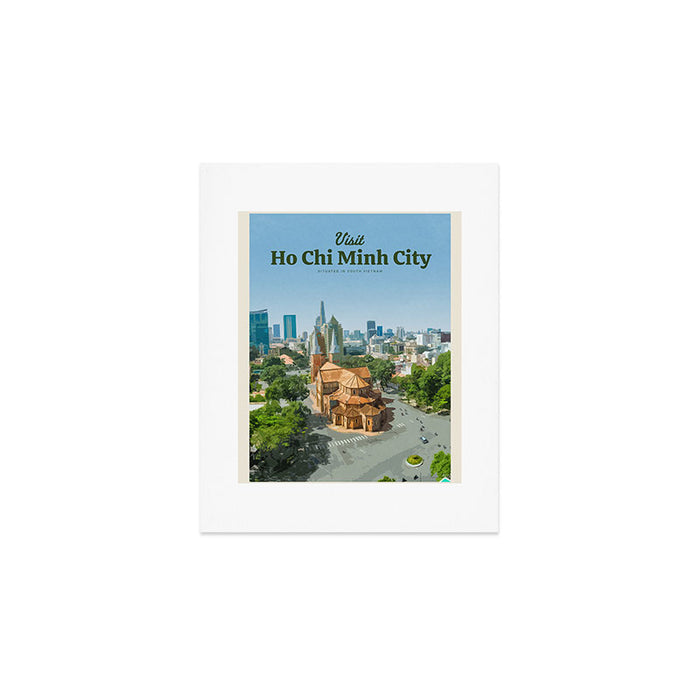 Visit Ho Chi Minh City Art Print Gallery Image 1
