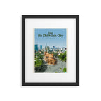 Visit Ho Chi Minh City Framed Art Print Gallery Image 5