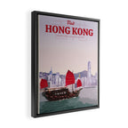 Visit Hong Kong Framed Canvas Print Gallery Image 2