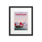 Visit Hong Kong Framed Art Print Gallery Image 5
