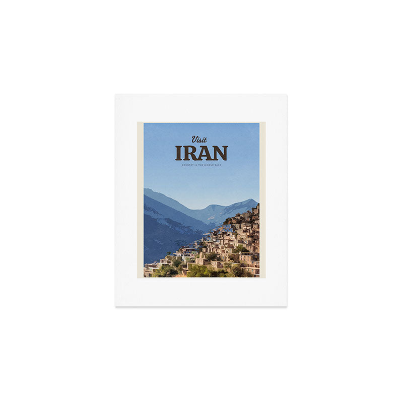 Visit Iran Art Print Gallery Image 1