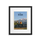 Visit Iran Framed Art Print Gallery Image 5