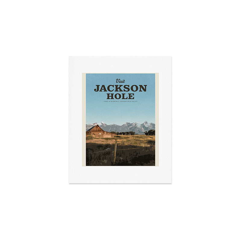 Visit Jackson Hole Art Print Gallery Image 1