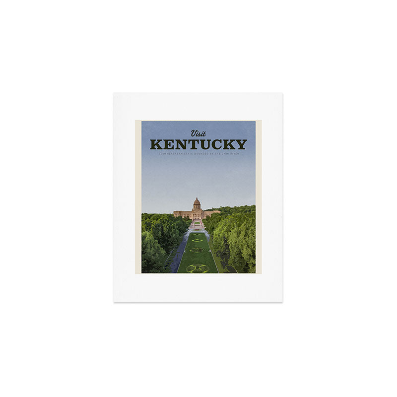 Visit Kentucky Art Print Gallery Image 1
