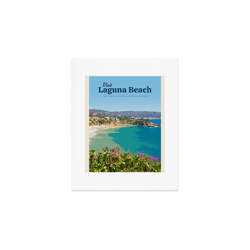Visit Laguna Beach Art Print Gallery Image 1