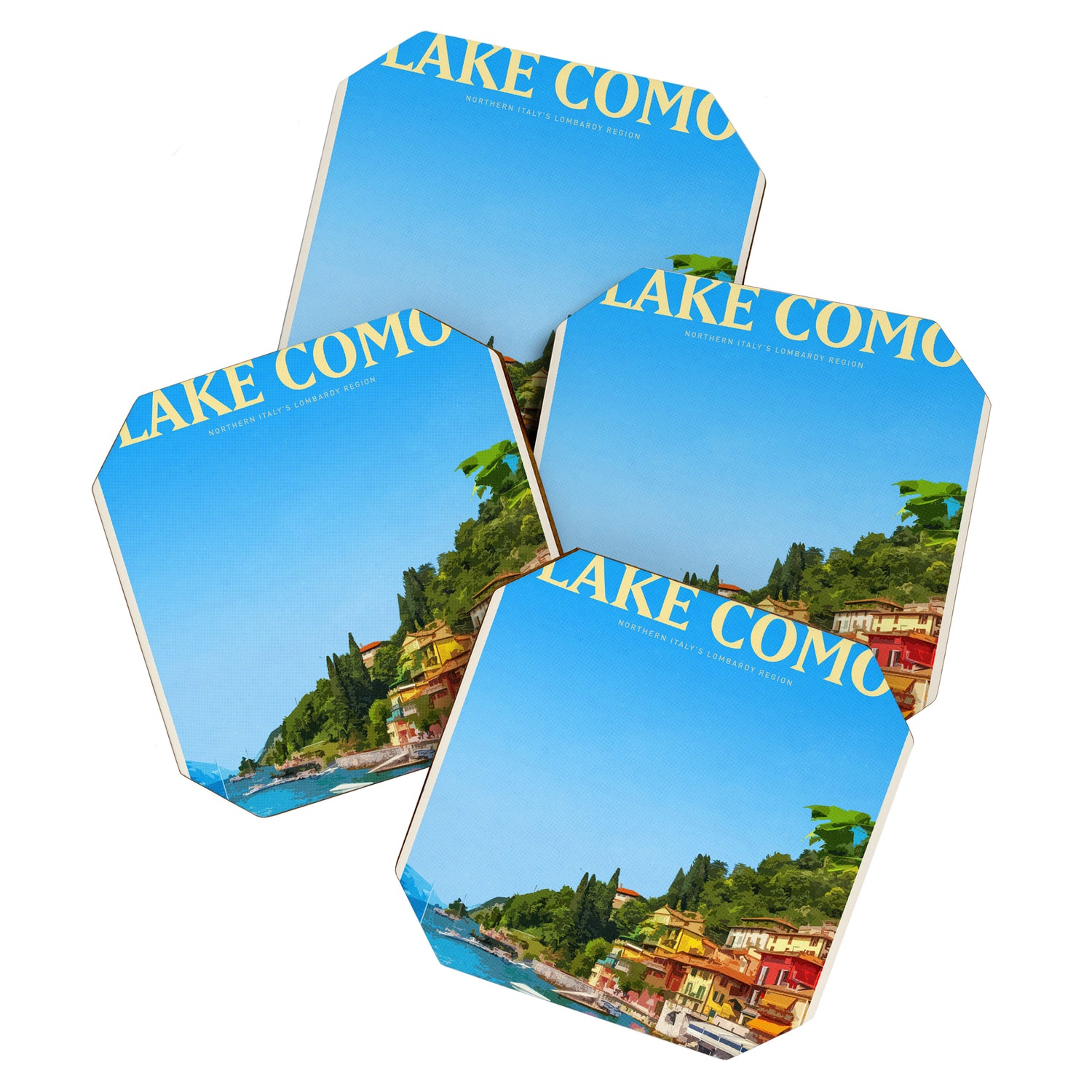Visit Lake Como Coaster Gallery Image 1