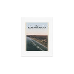 Visit Lake Michigan Art Print Gallery Image 1