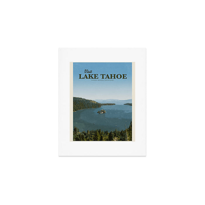 Visit Lake Tahoe Art Print Gallery Image 1