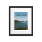 Visit Lake Tahoe Framed Art Print Gallery Image 4