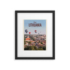 Visit Lithuania Framed Art Print Gallery Image 5
