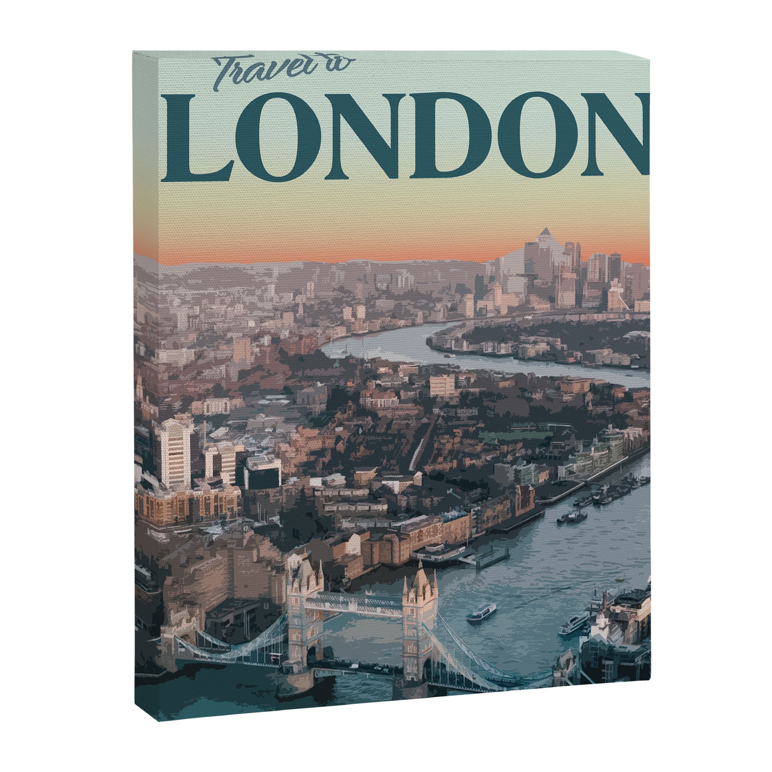 Visit London Canvas Print Gallery Image 6