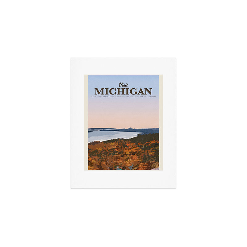 Visit Michigan Art Print Gallery Image 1
