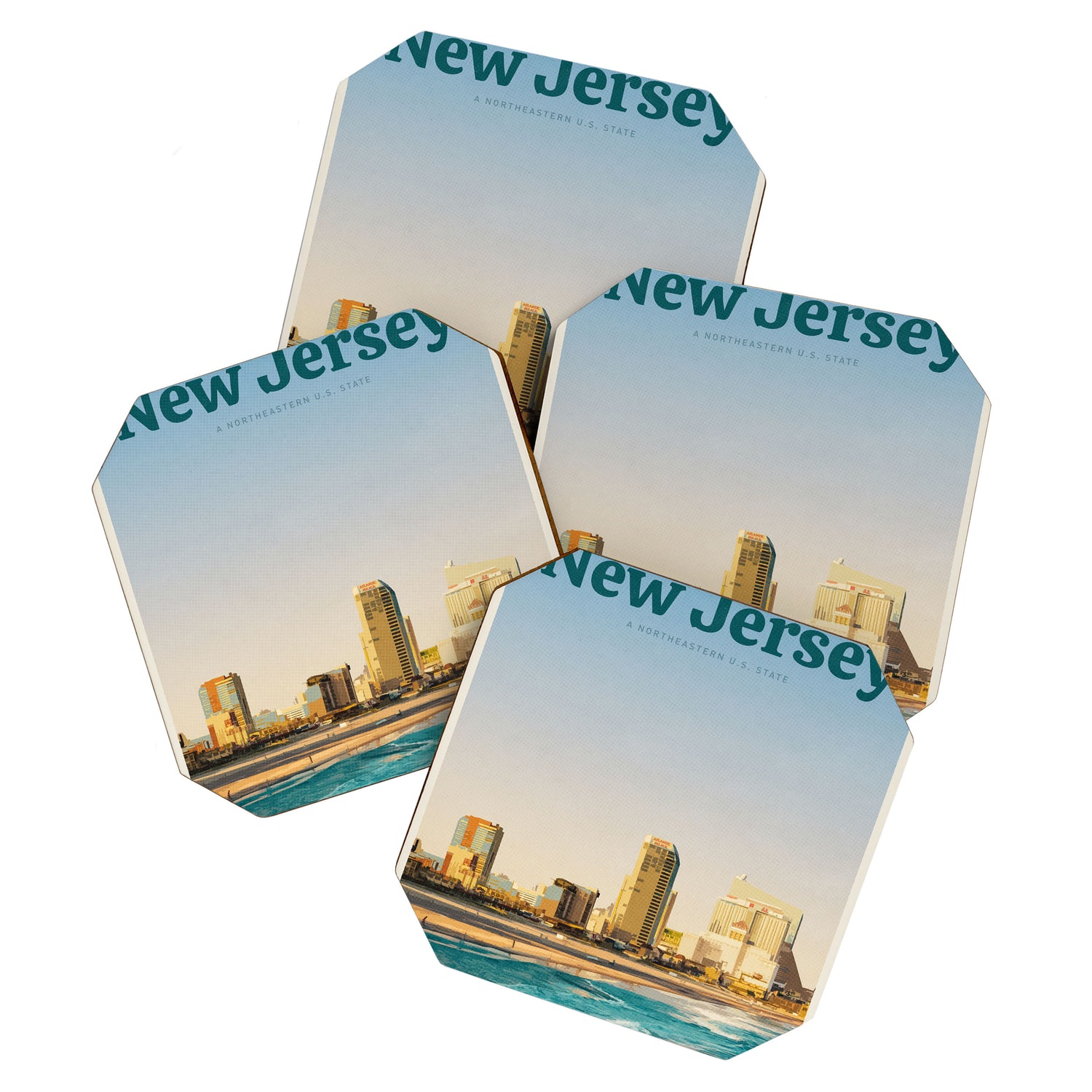 Visit New Jersey Coaster Gallery Image 1