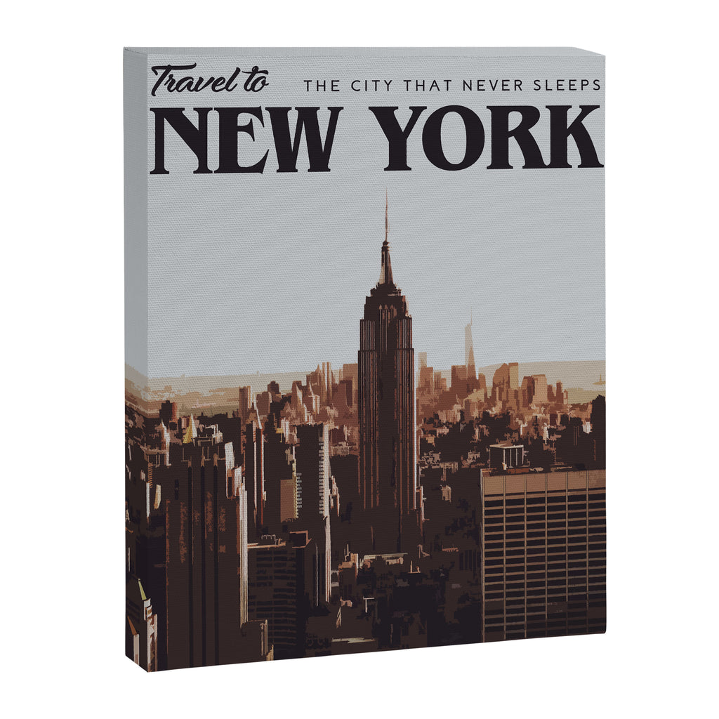 Visit New York Canvas Print Gallery Image 6