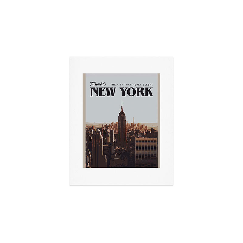 Visit New York Art Print Gallery Image 1