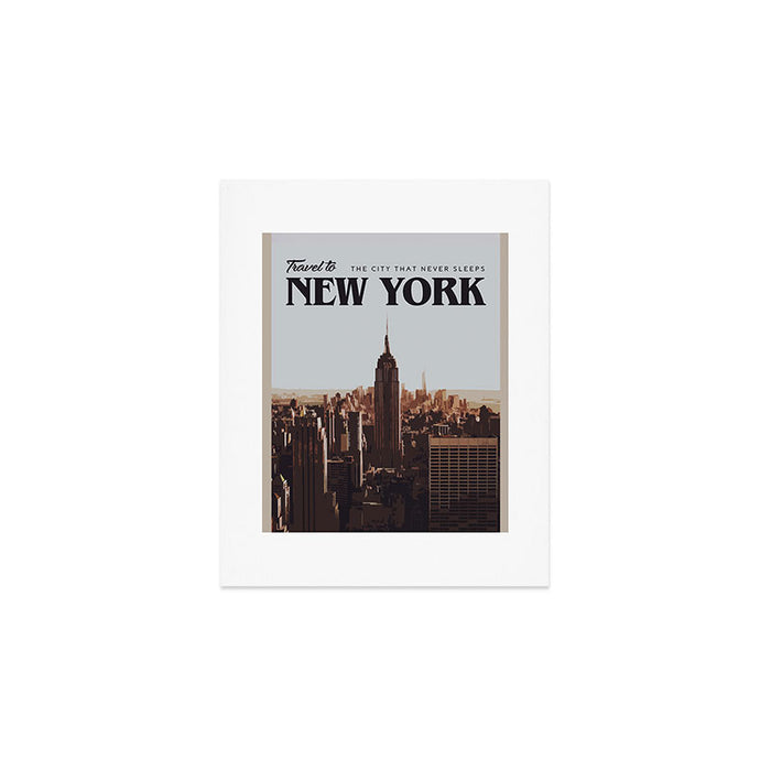 Visit New York Art Print Gallery Image 1