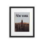 Visit New York Framed Art Print Gallery Image 5