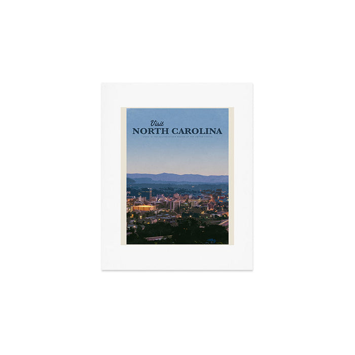 Visit North Carolina Art Print Gallery Image 1
