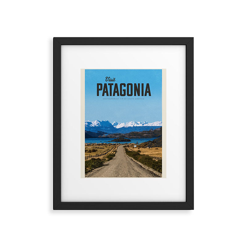 Visit Patagonia Framed Art Print Gallery Image 5