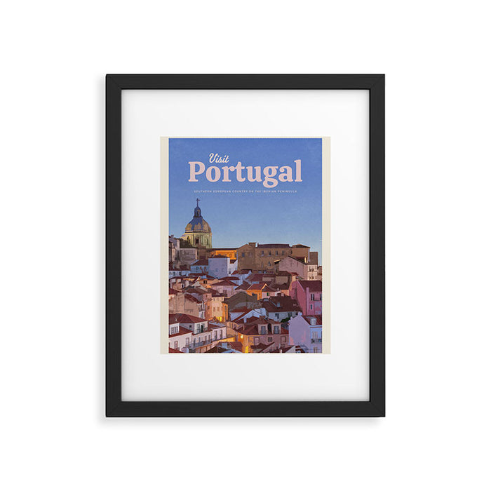Visit Portugal Framed Art Print Gallery Image 1