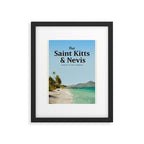 Visit Saint Kitts & Nevis Framed Art Print Gallery Image 5