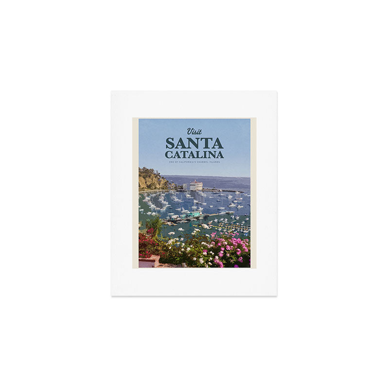 Visit Santa Catalina Art Print Gallery Image 1