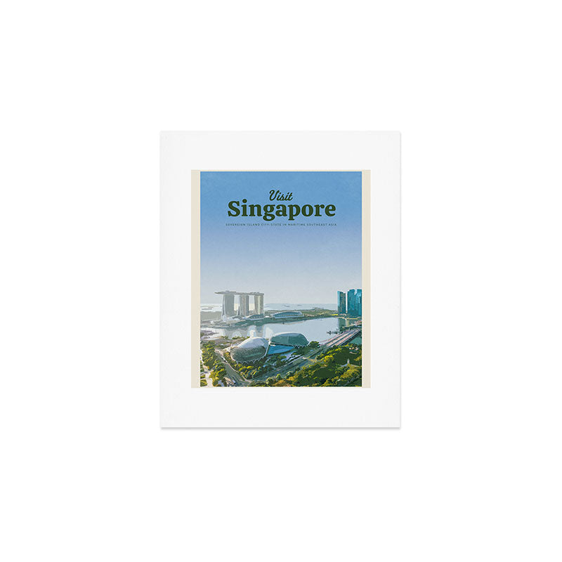 Visit Singapore Art Print Gallery Image 1