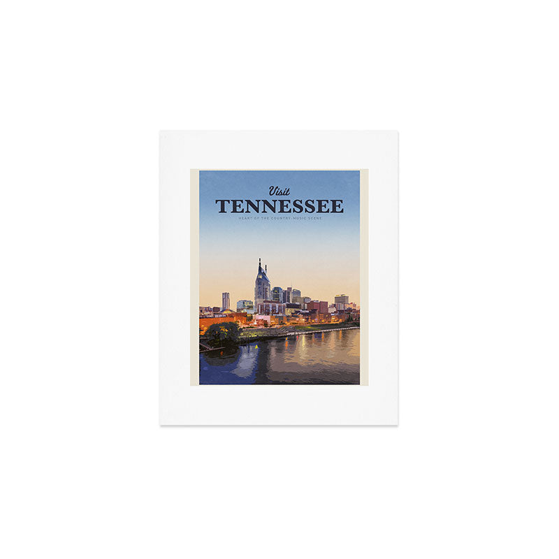 Visit Tennesse Art Print Gallery Image 1