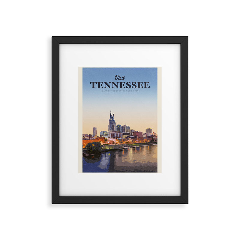 Visit Tennesse Framed Art Print Gallery Image 5