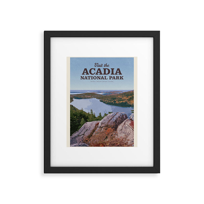 Visit the Acadia National Park Framed Art Print Gallery Image 5