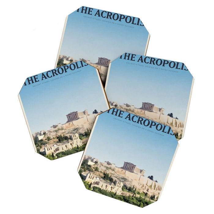 Visit The Acropolis Coaster Gallery Image 1