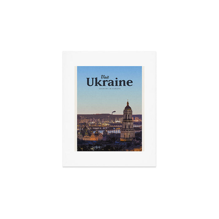 Visit Ukraine Art Print Gallery Image 1