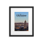 Visit Ukraine Framed Art Print Gallery Image 5