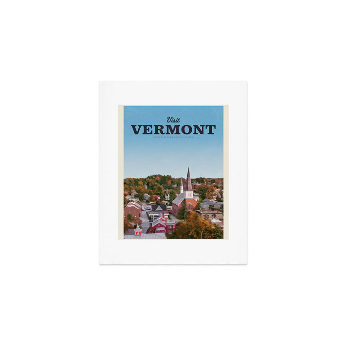Visit Vermont Art Print Gallery Image 1