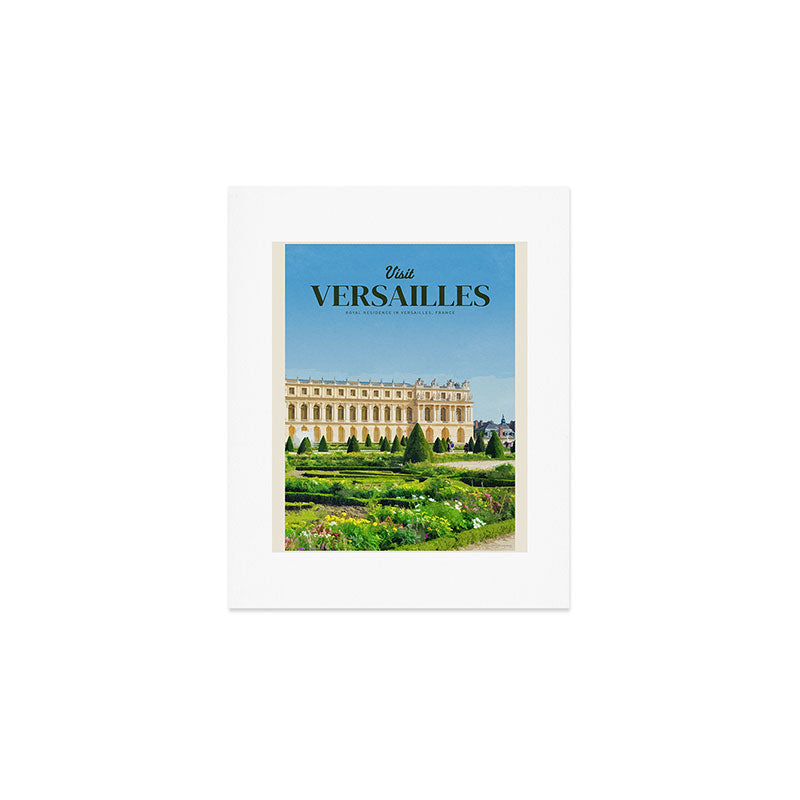 Visit Versailles Art Print Gallery Image 1