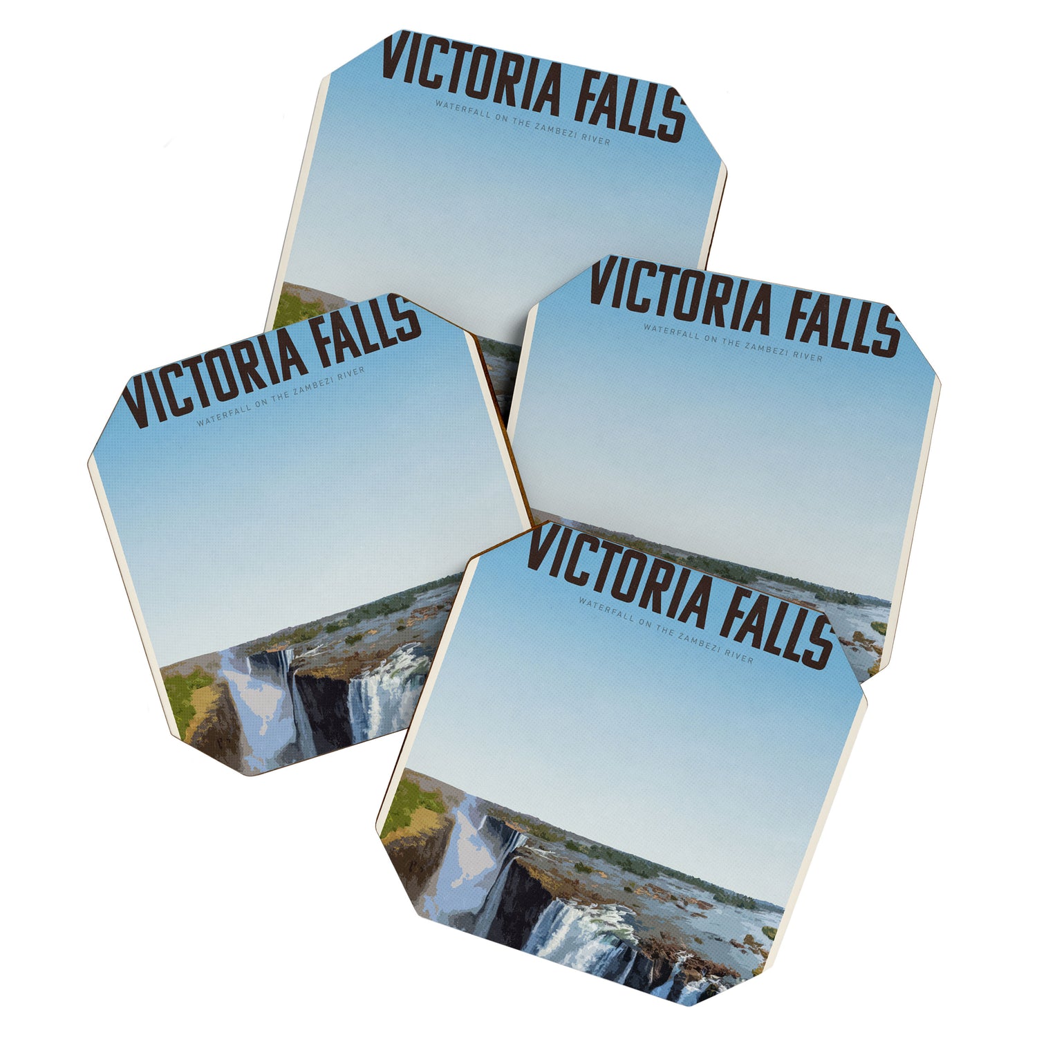 Visit Victoria Falls Coaster Gallery Image 1