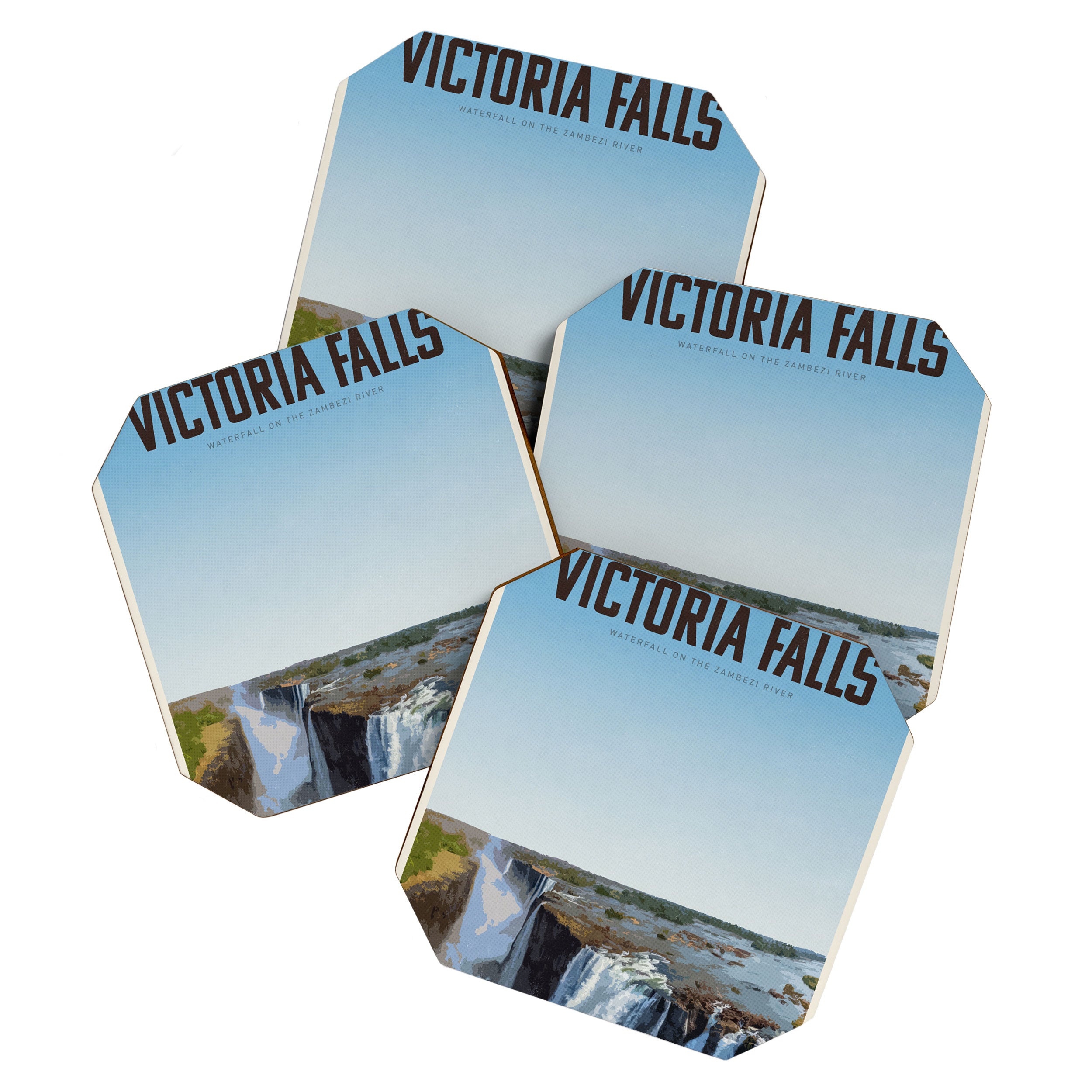 Visit Victoria Falls Coaster Gallery Image 1