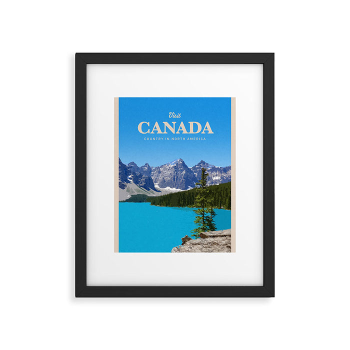 Visit  Framed Art Print Gallery Image 1
