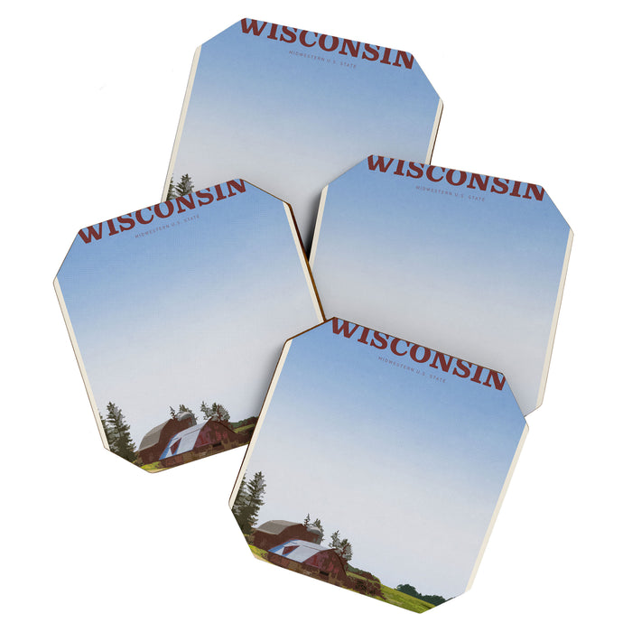 Visit Wisconsin Coaster Gallery Image 1