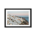 Cool Summer Evening in Santorini Framed Art Print Gallery Image 2