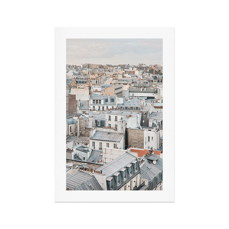 Rooftops of Paris Art Print Gallery Image 1