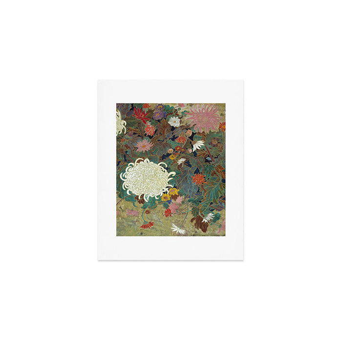 flower Japanese painting Art Print Gallery Image 1