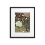 flower Japanese painting Framed Art Print Gallery Image 6
