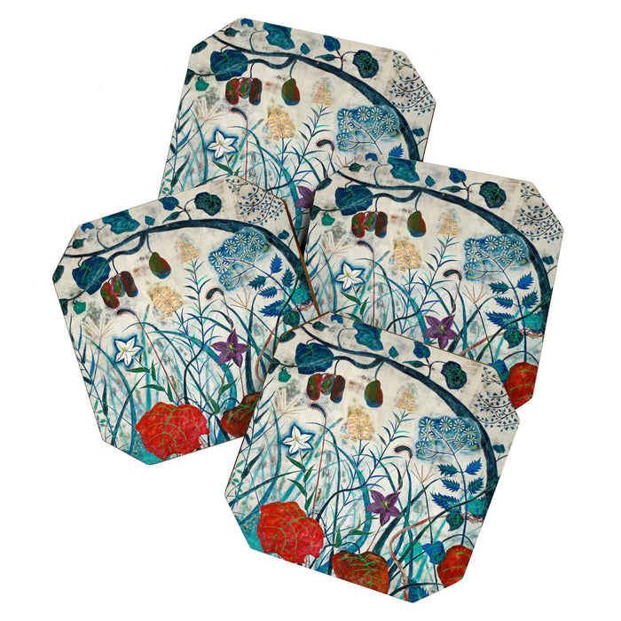 nature Japanese painting Coaster Gallery Image 1