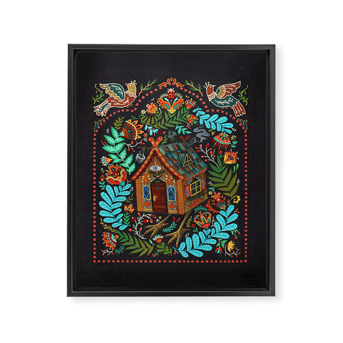 BabaYaga Framed Canvas Print Gallery Image 1