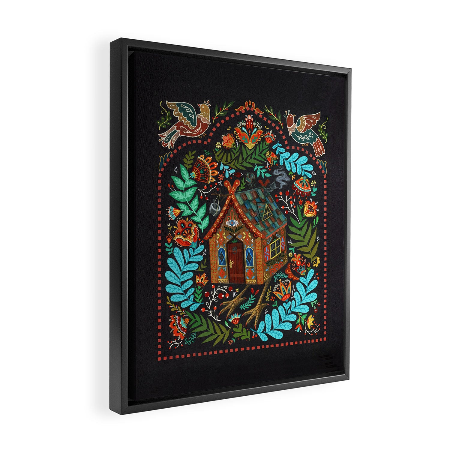 BabaYaga Framed Canvas Print Gallery Image 2
