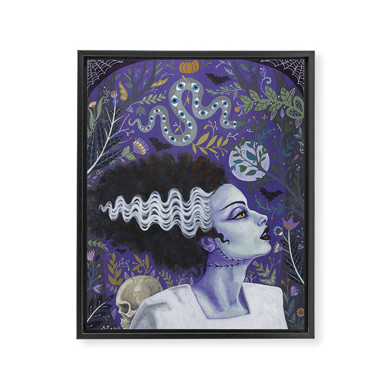 The Bride Framed Canvas Print Gallery Image 6