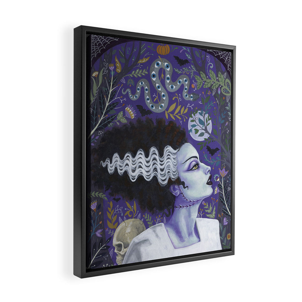 The Bride Framed Canvas Print Gallery Image 2