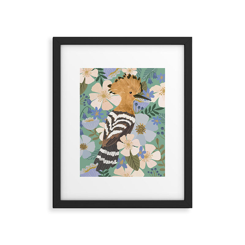 Bird illustration Framed Art Print Gallery Image 5